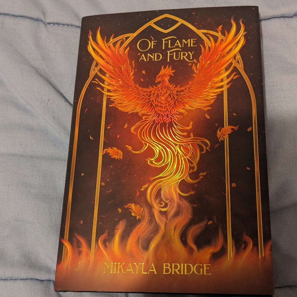 Signed Of Flame and Fury book